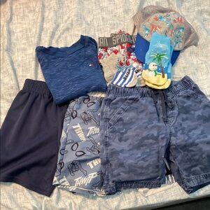 Blue and Gray Kids' Apparel